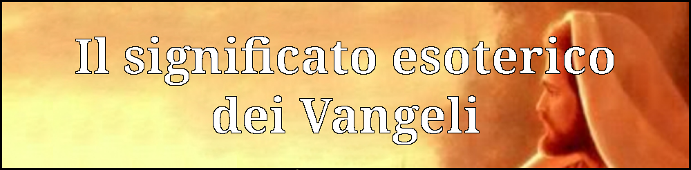 Banner libro il significato esoterico dei vangeli