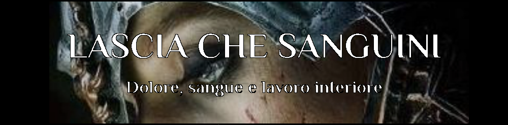 Banner libro lascia che sanguini